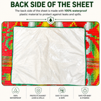 Waterproof Baby Changing Mat – Soft & Comfortable Reusable Baby Care Sheet