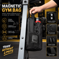 Magnetic Gym & Sports Sling Bag | Workout Equipment Organizer – (Without Bottle)